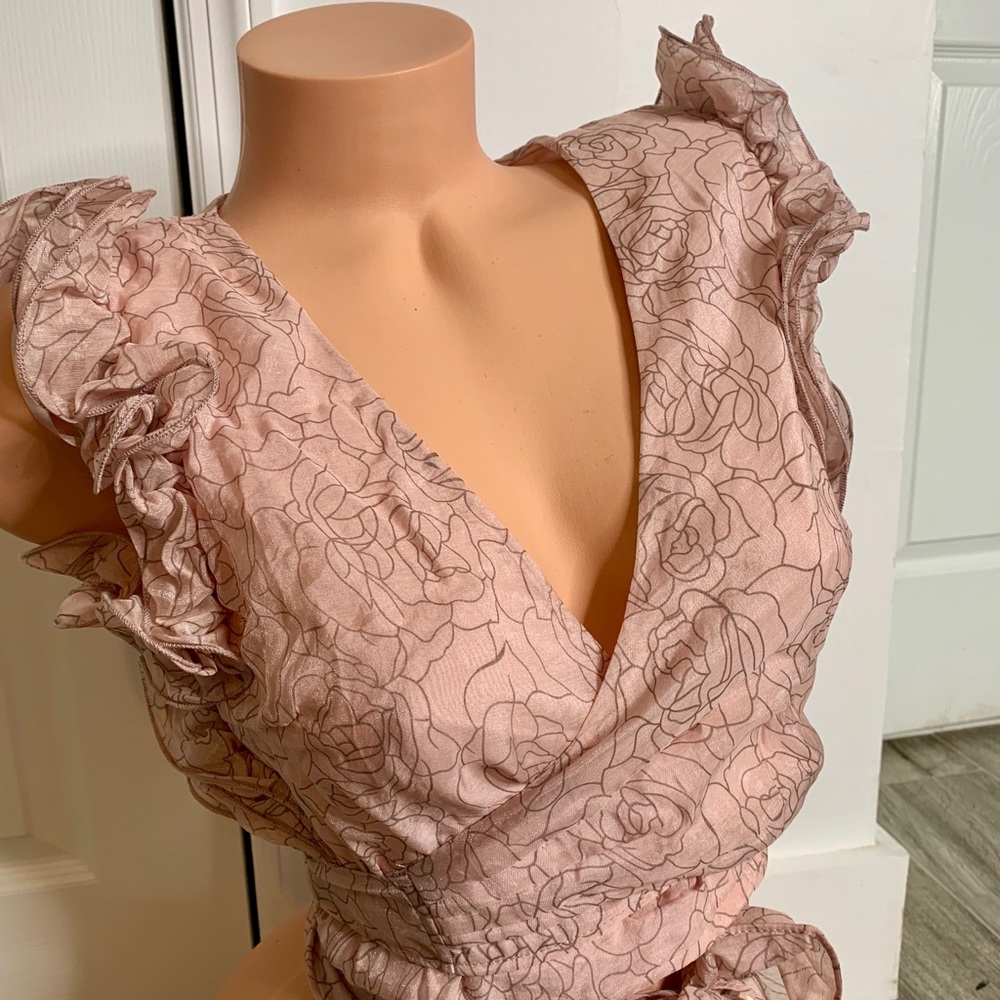 Wrap crop top